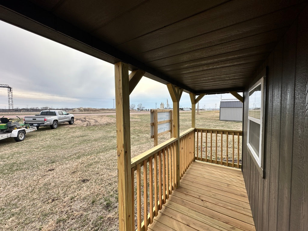 14x32 Lofted Cabin - Atkinson Nebraska Location | NE Sheds