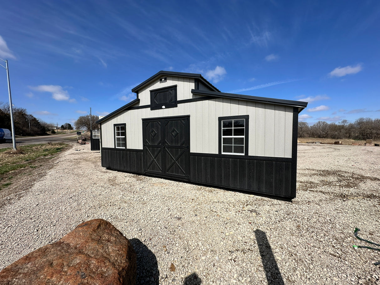 SOLD 12x24 Country Barn - Yutan Nebraska Location | NE SHEDS