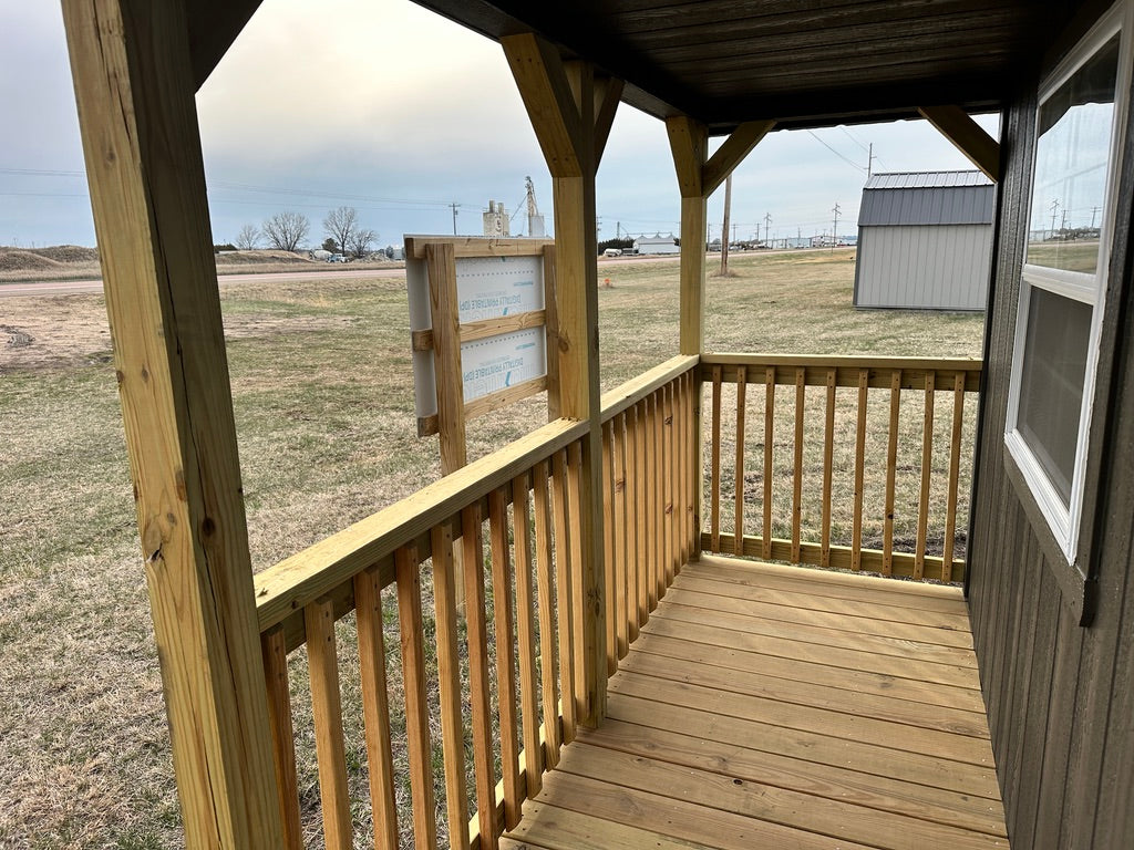 14x32 Lofted Cabin - Atkinson Nebraska Location | NE Sheds