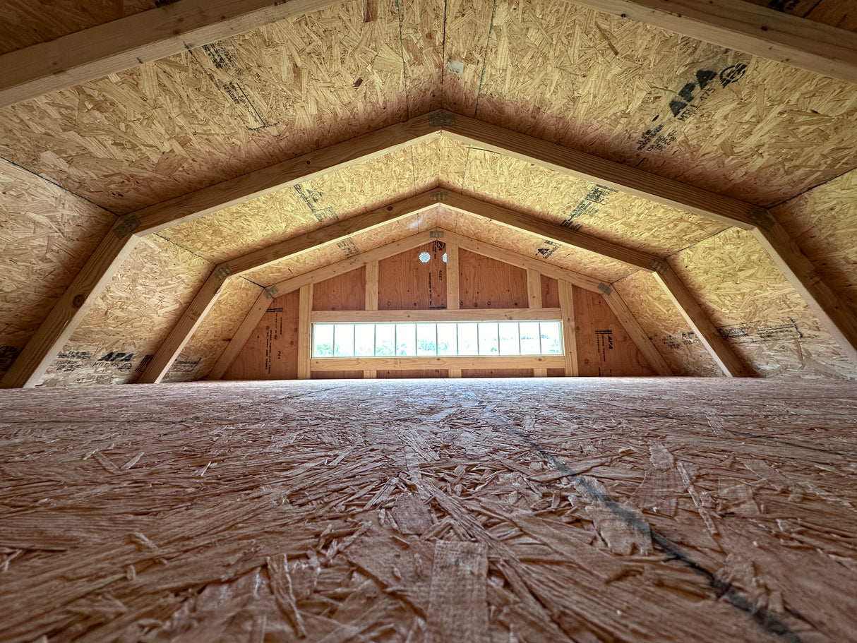 SOLD 12x24 Lofted Cabin - Wisner Nebraska Location | NE Sheds