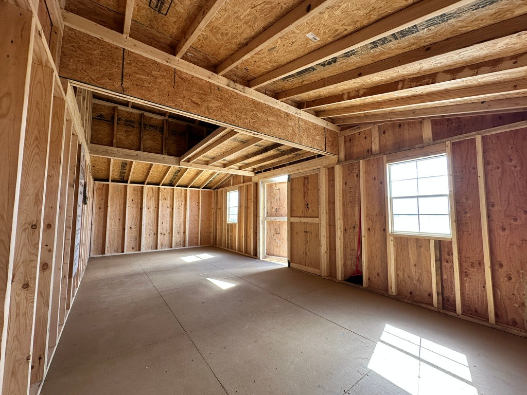 SOLD 12x24 Country Barn - Yutan Nebraska Location | NE SHEDS