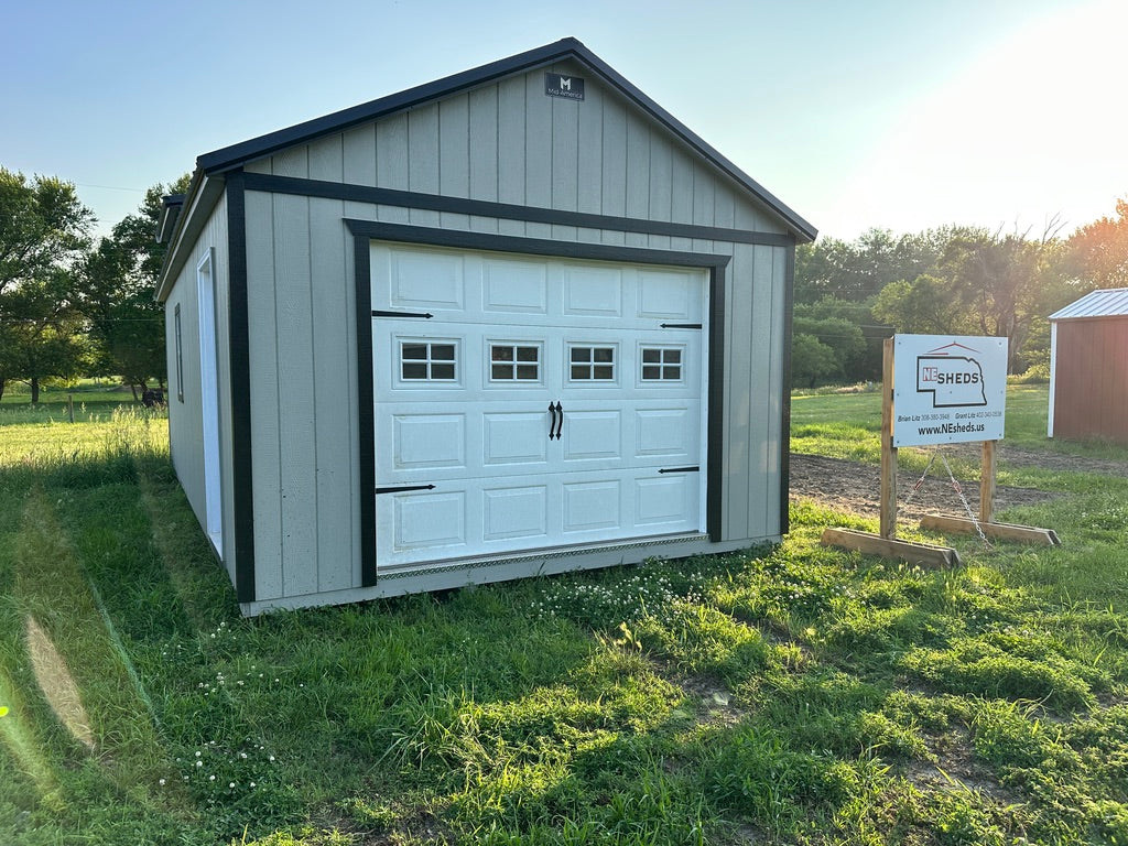 14x28 Legacy Garage - Wisner Nebraska Location | NE Sheds