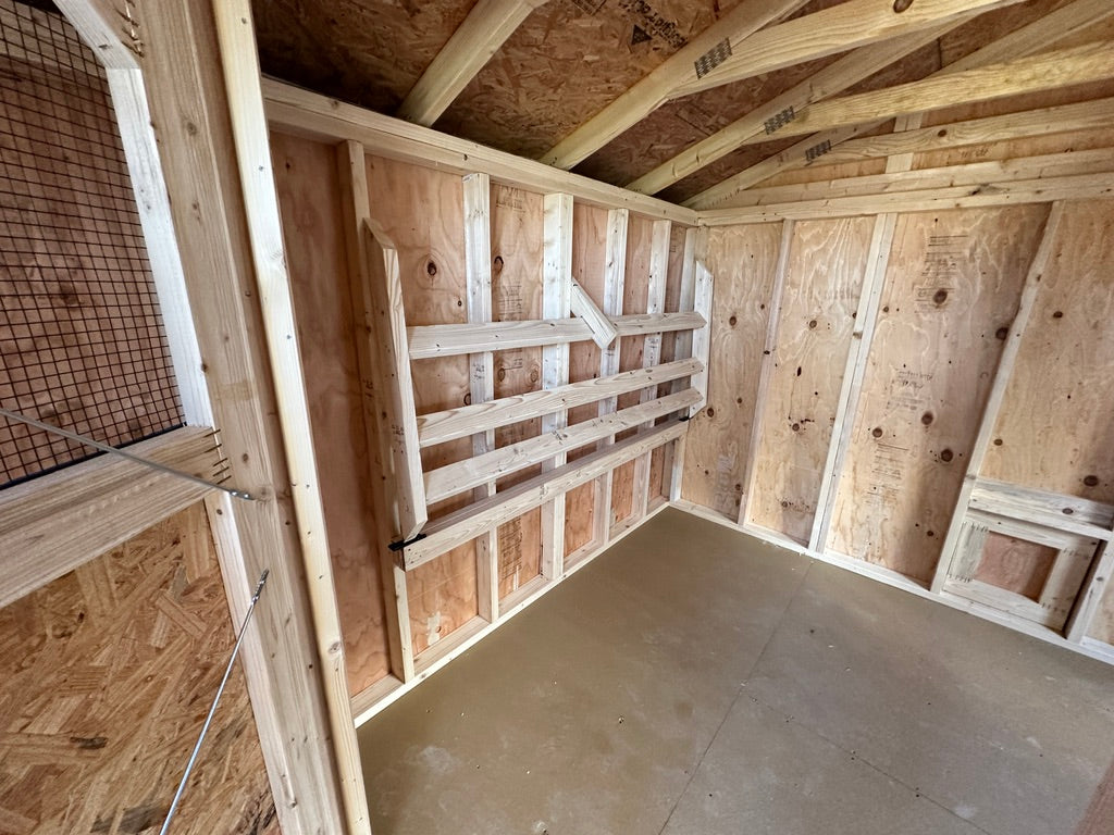 12x20 Chicken Coop - Atkinson Nebraska Location | NE Sheds