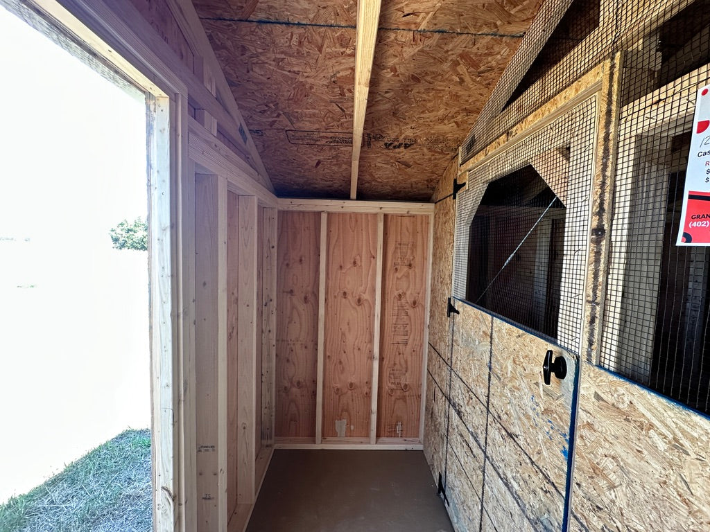 12x20 Chicken Coop - Atkinson Nebraska Location | NE Sheds