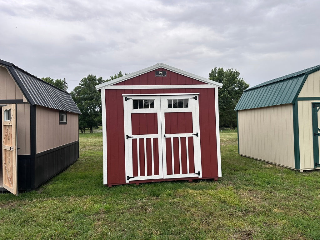 10x16 Lofted Utility - Wisner Nebraska | NE Sheds