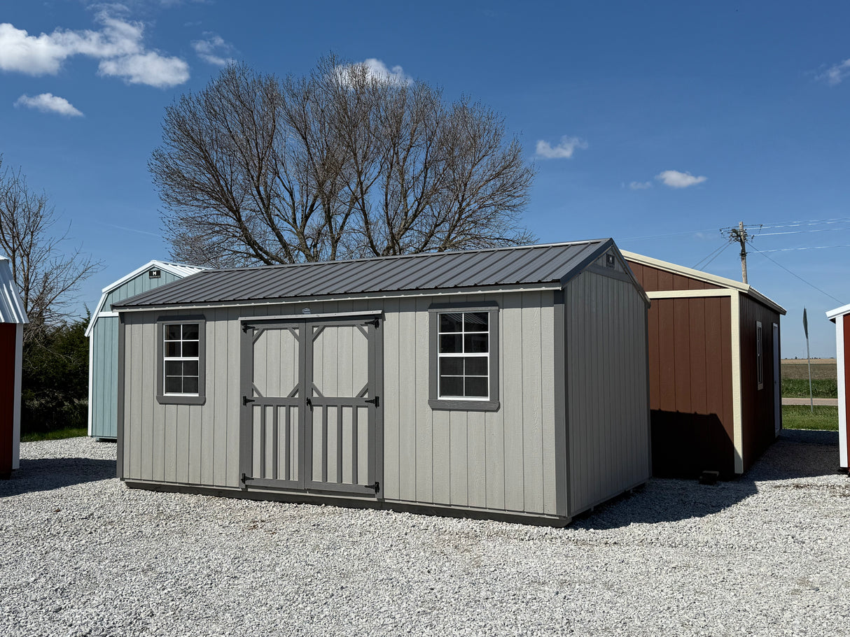 SOLD 10x20 Garden Shed W/ Shelves - Hampton Nebraska | NE Sheds