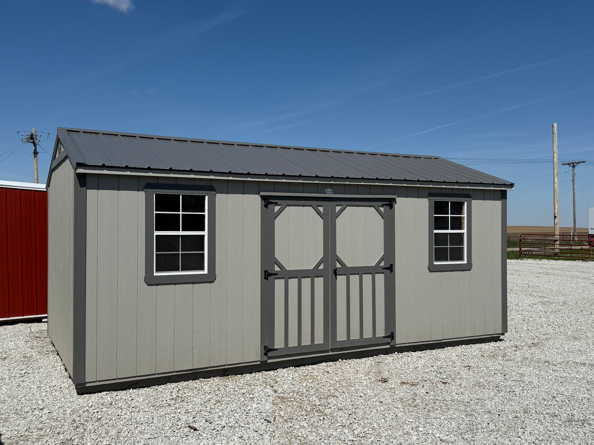SOLD 10x20 Garden Shed W/ Shelves - Hampton Nebraska | NE Sheds