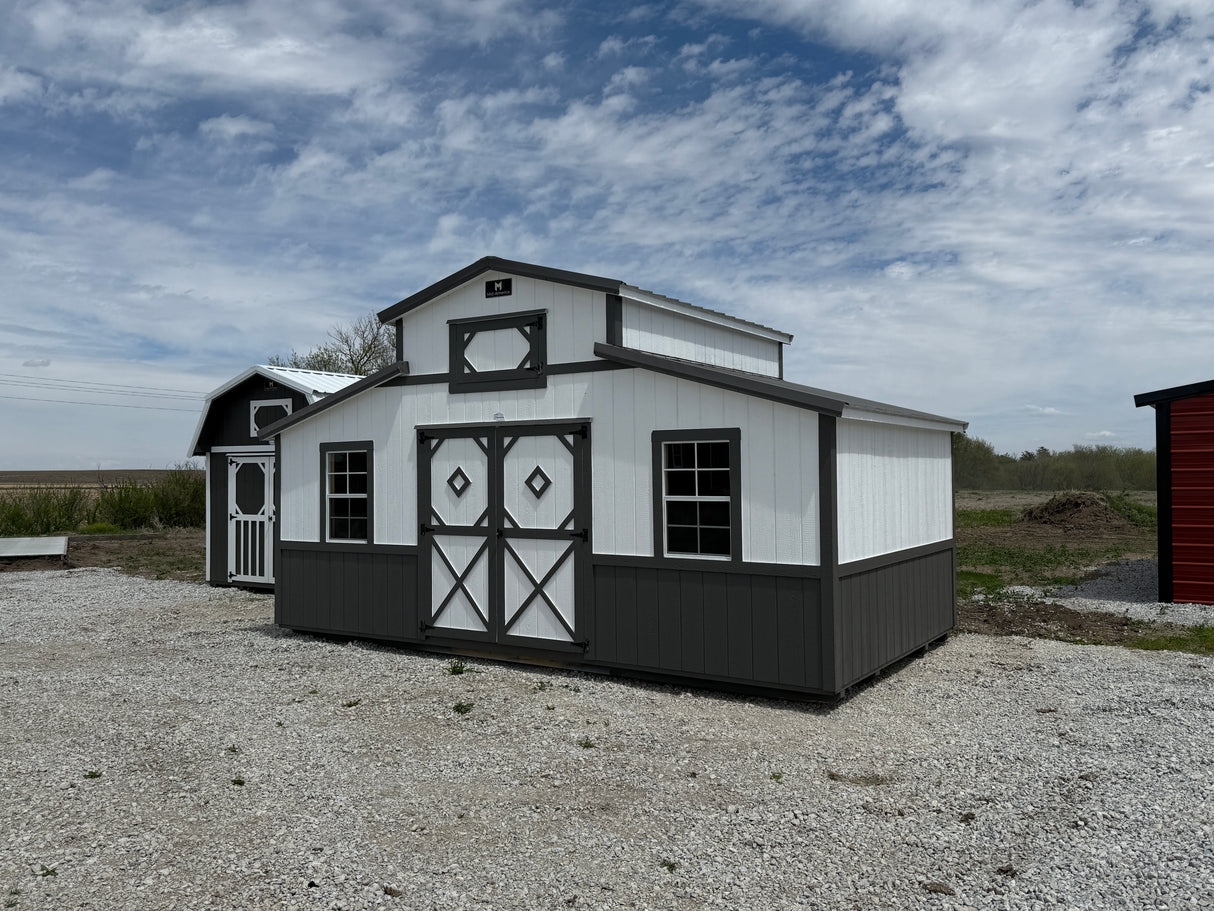 SOLD 12x20 Country Barn - Hampton Nebraska Location | NE Sheds