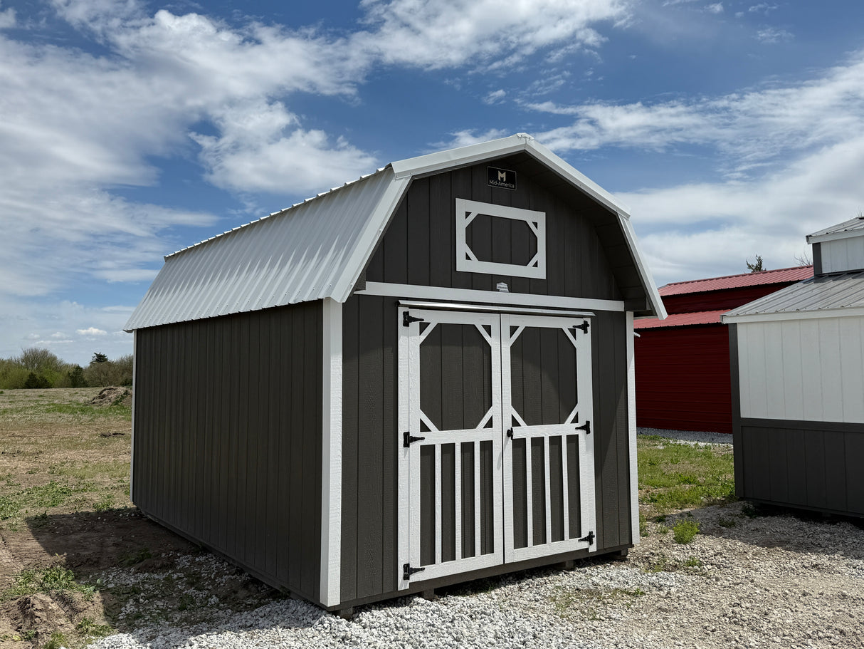 10x16 Lofted Barn - Hampton Nebraska | NE Sheds