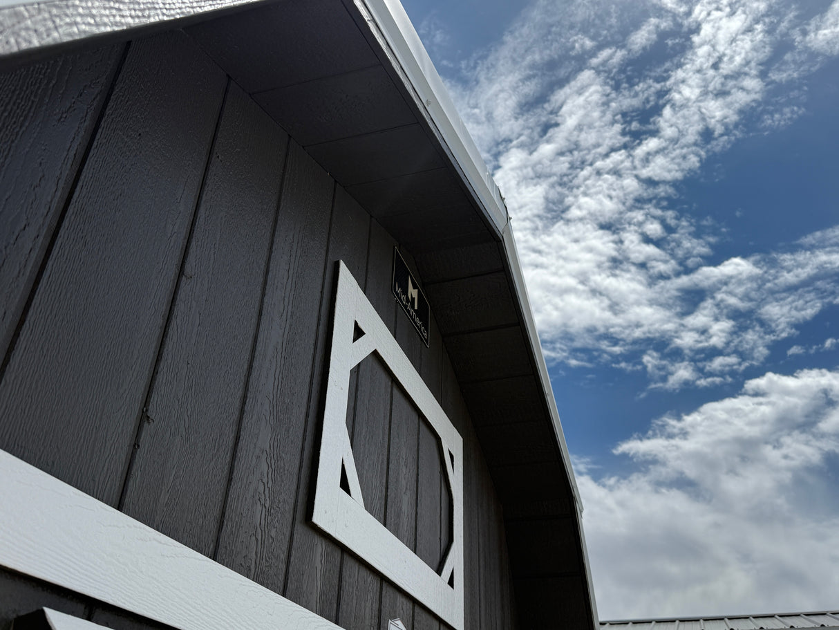 10x16 Lofted Barn - Hampton Nebraska | NE Sheds