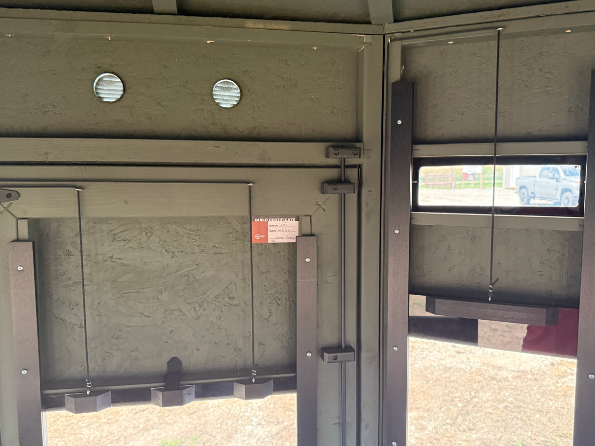 360 PRO XL 7x7 Model Hunting Blinds | NE SHEDS