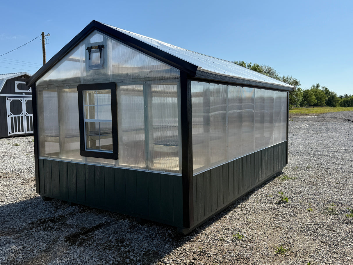 10x16 Green House - Hampton Nebraska | NE Sheds