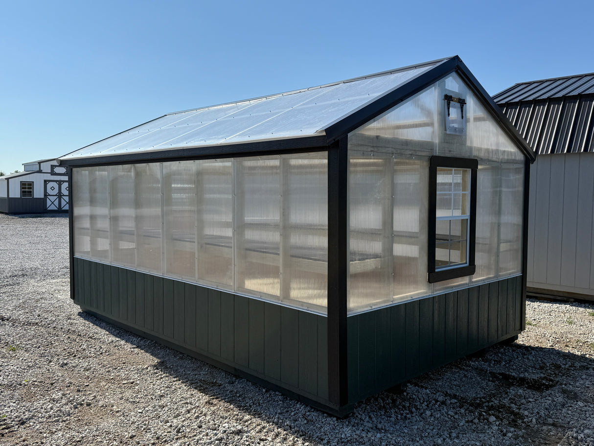 10x16 Green House - Hampton Nebraska | NE Sheds