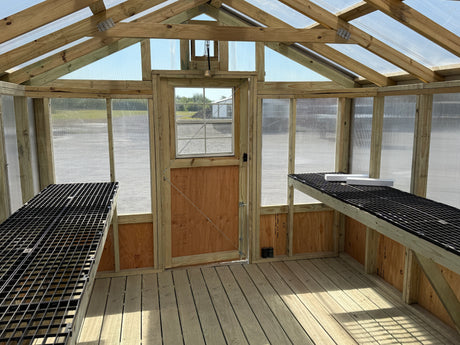 10x16 Green House - Hampton Nebraska | NE Sheds