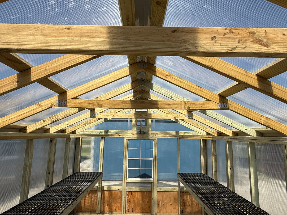 10x16 Green House - Hampton Nebraska | NE Sheds