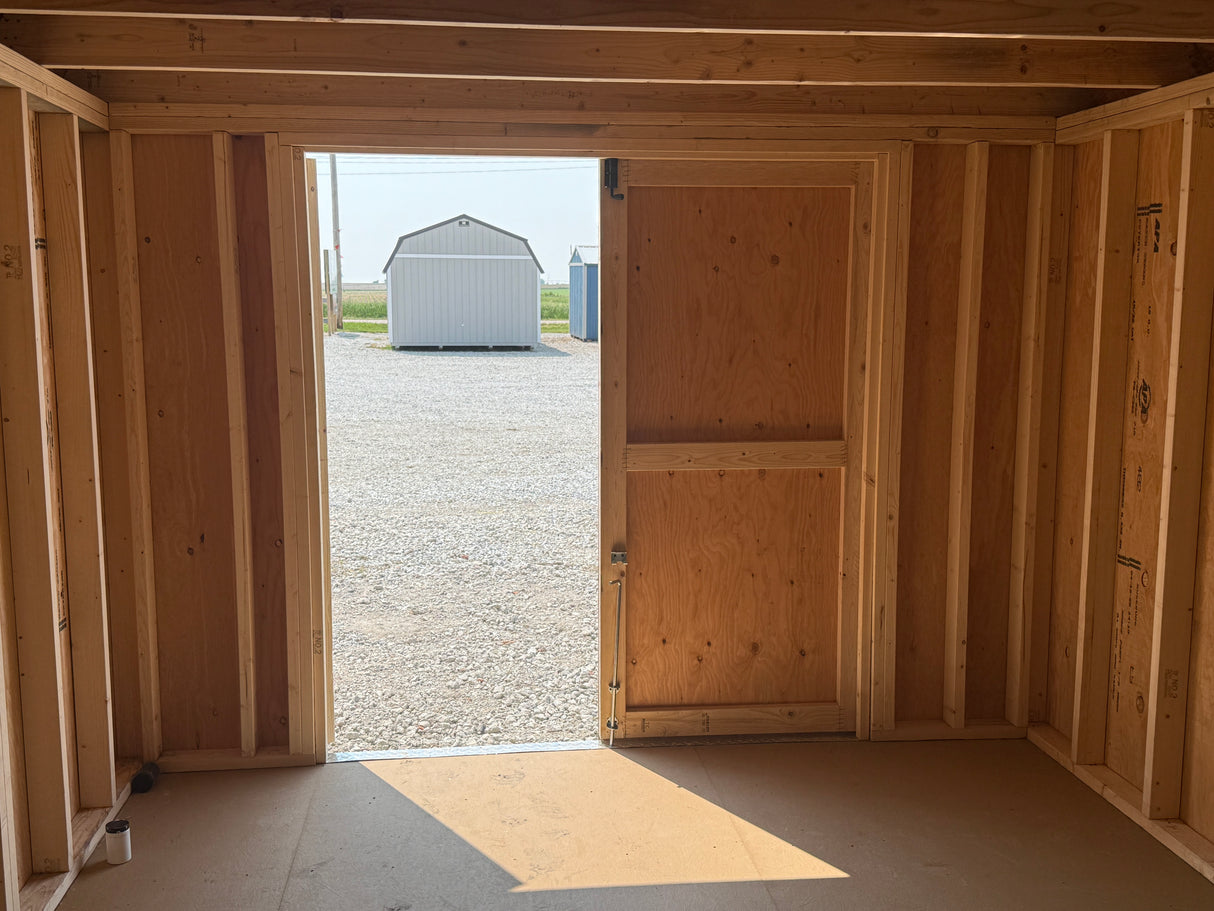 10x16 Lofted Barn - Hampton Nebraska | NE Sheds