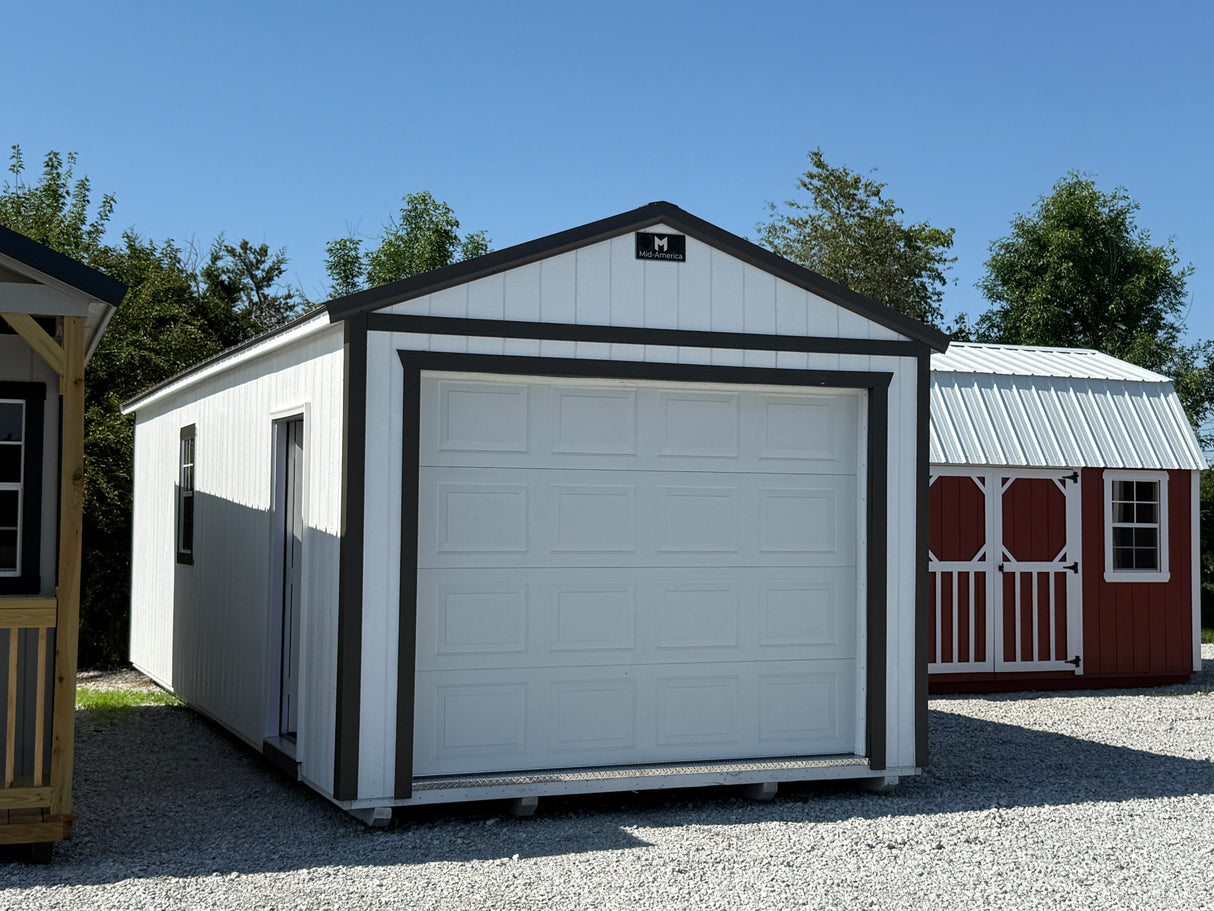 SOLD 12x28 Garage - Hampton Nebraska Location | NE Sheds