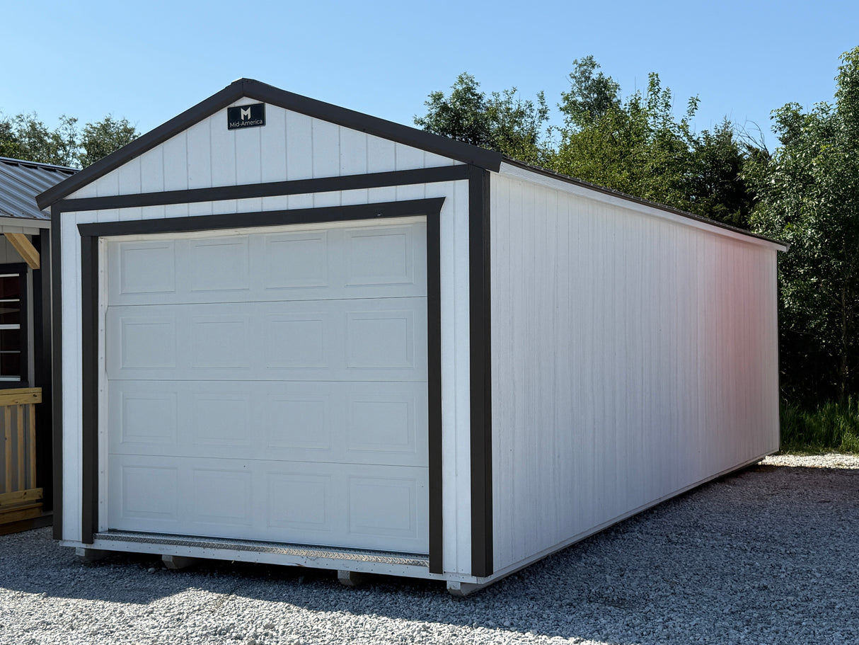 SOLD 12x28 Garage - Hampton Nebraska Location | NE Sheds