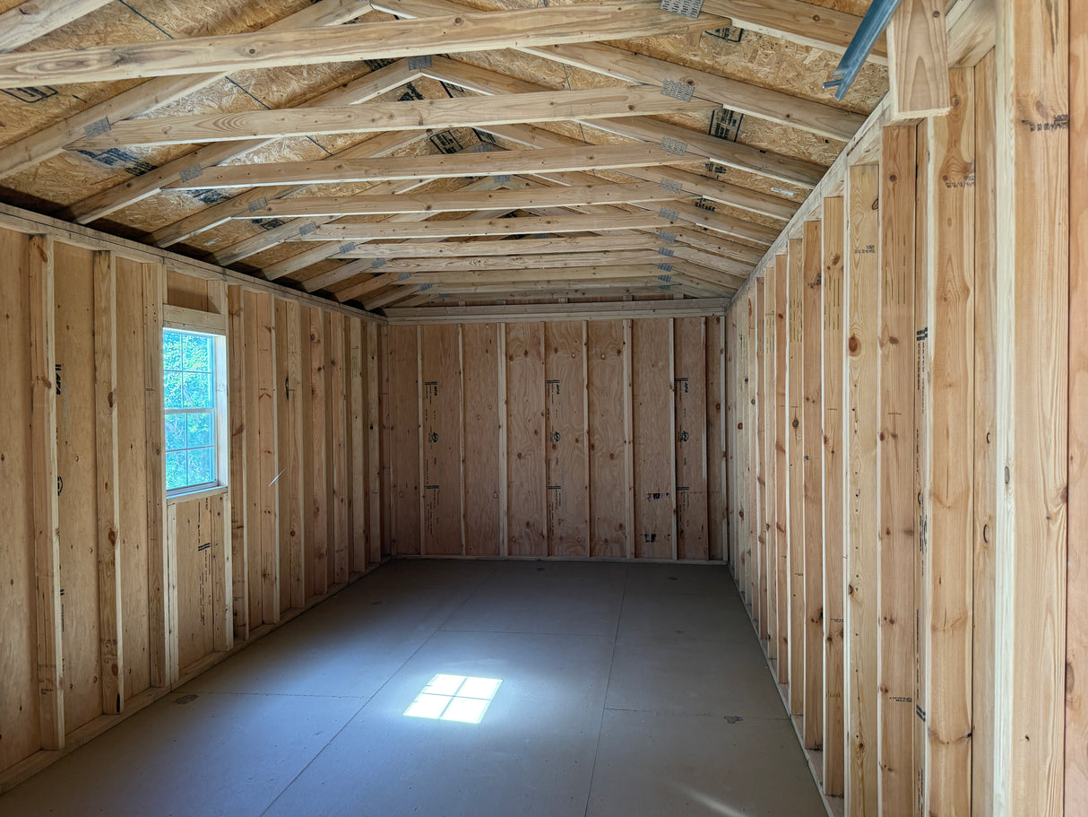 SOLD 12x28 Garage - Hampton Nebraska Location | NE Sheds