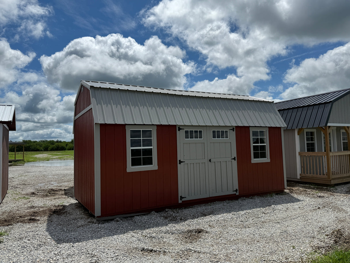 SOLD 10x20 Lofted Garden Shed - Hampton Nebraska | NE Sheds