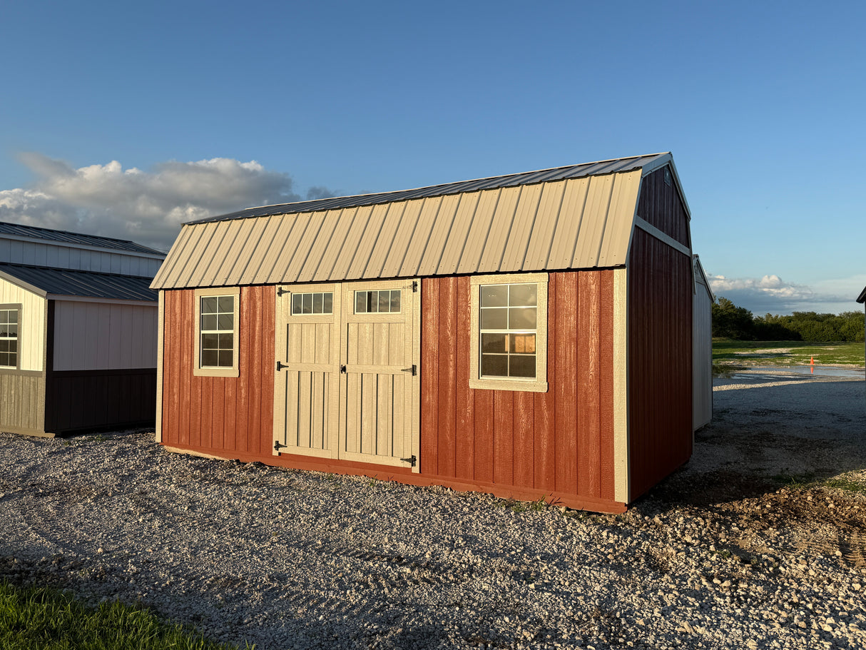 SOLD 10x20 Lofted Garden Shed - Hampton Nebraska | NE Sheds