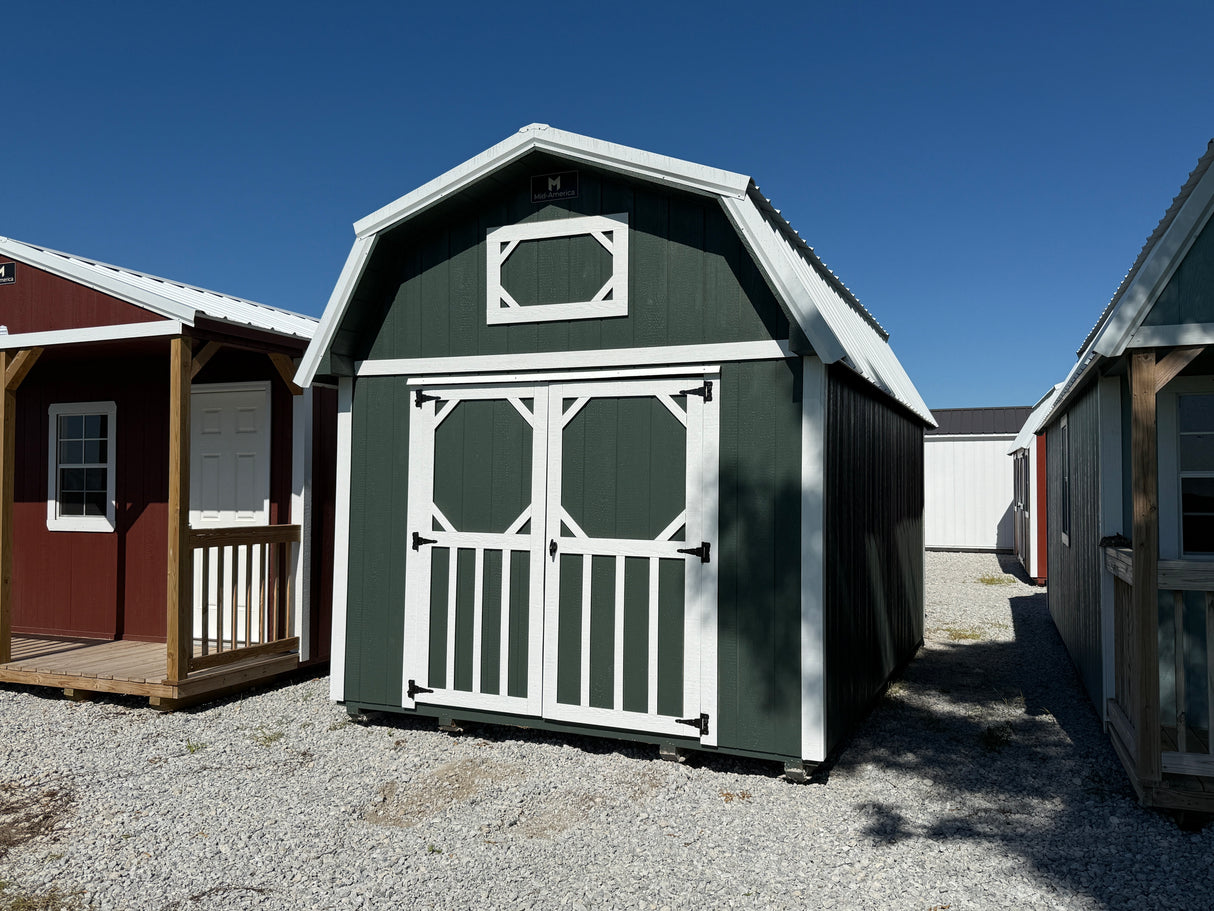 SOLD 10x16 Lofted Barn - Hampton Nebraska | NE SHEDS