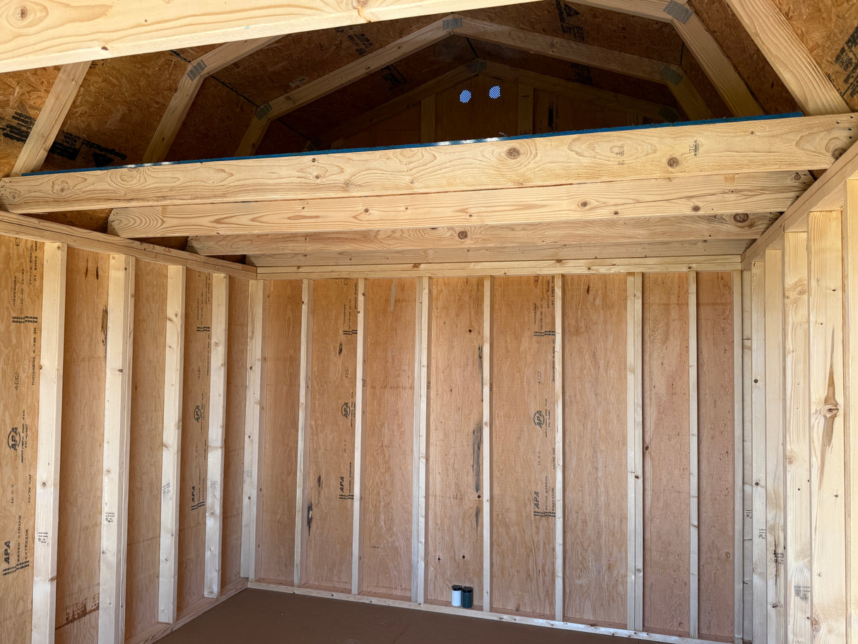 SOLD 10x16 Lofted Barn - Hampton Nebraska | NE SHEDS