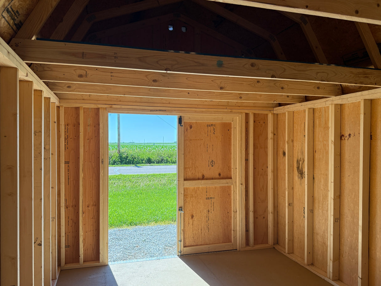 SOLD 10x16 Lofted Barn - Hampton Nebraska | NE SHEDS