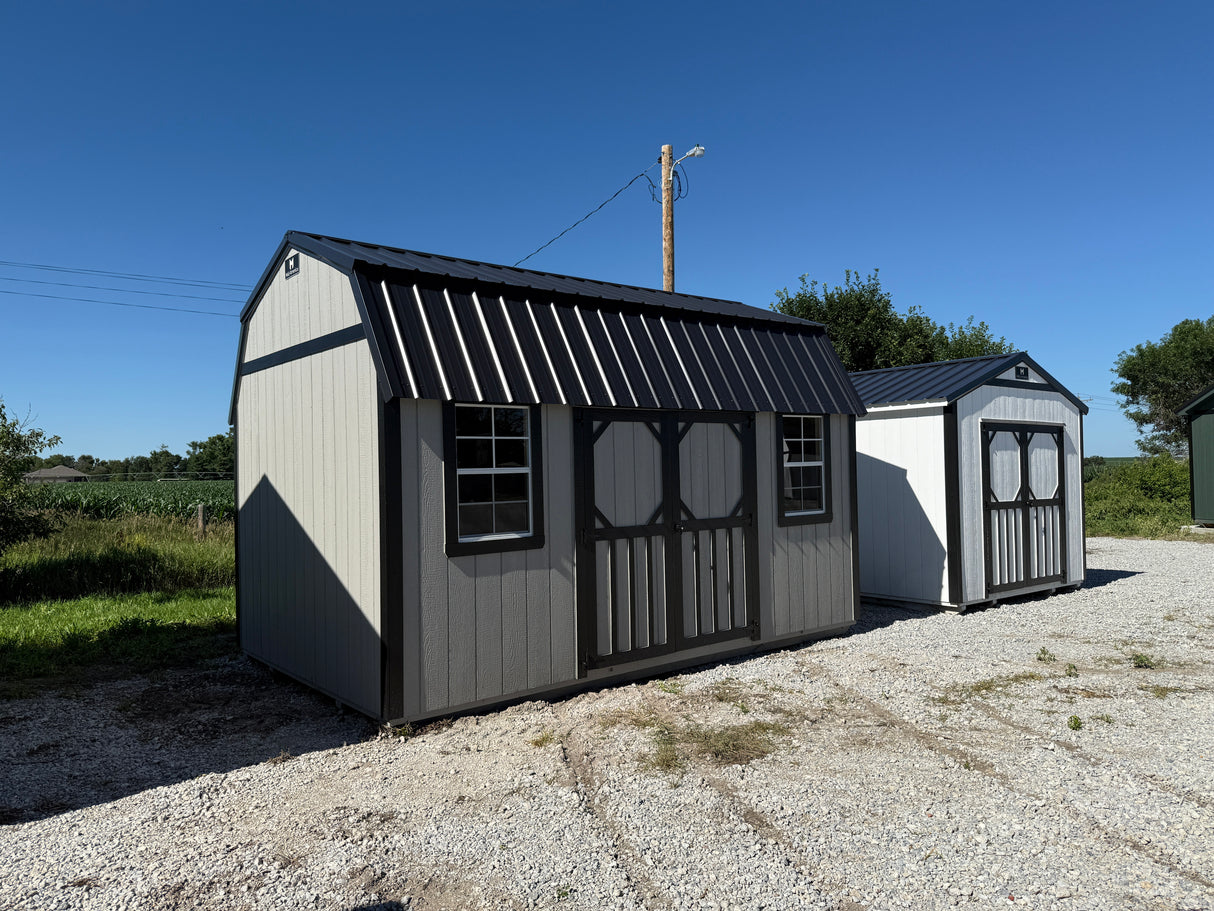 10x16 Lofted Garden Shed - Hampton NE. | NE Sheds
