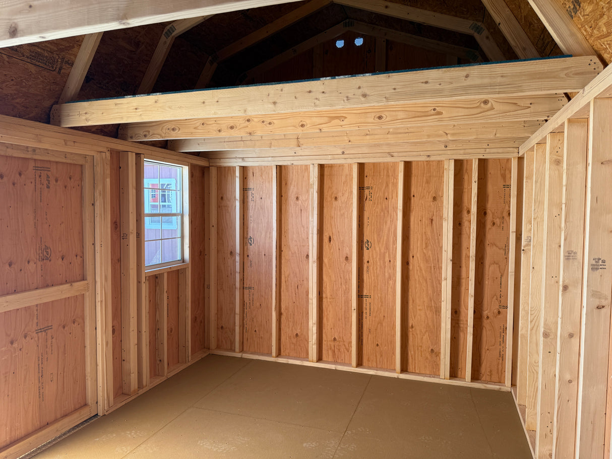 10x16 Lofted Garden Shed - Hampton NE. | NE Sheds