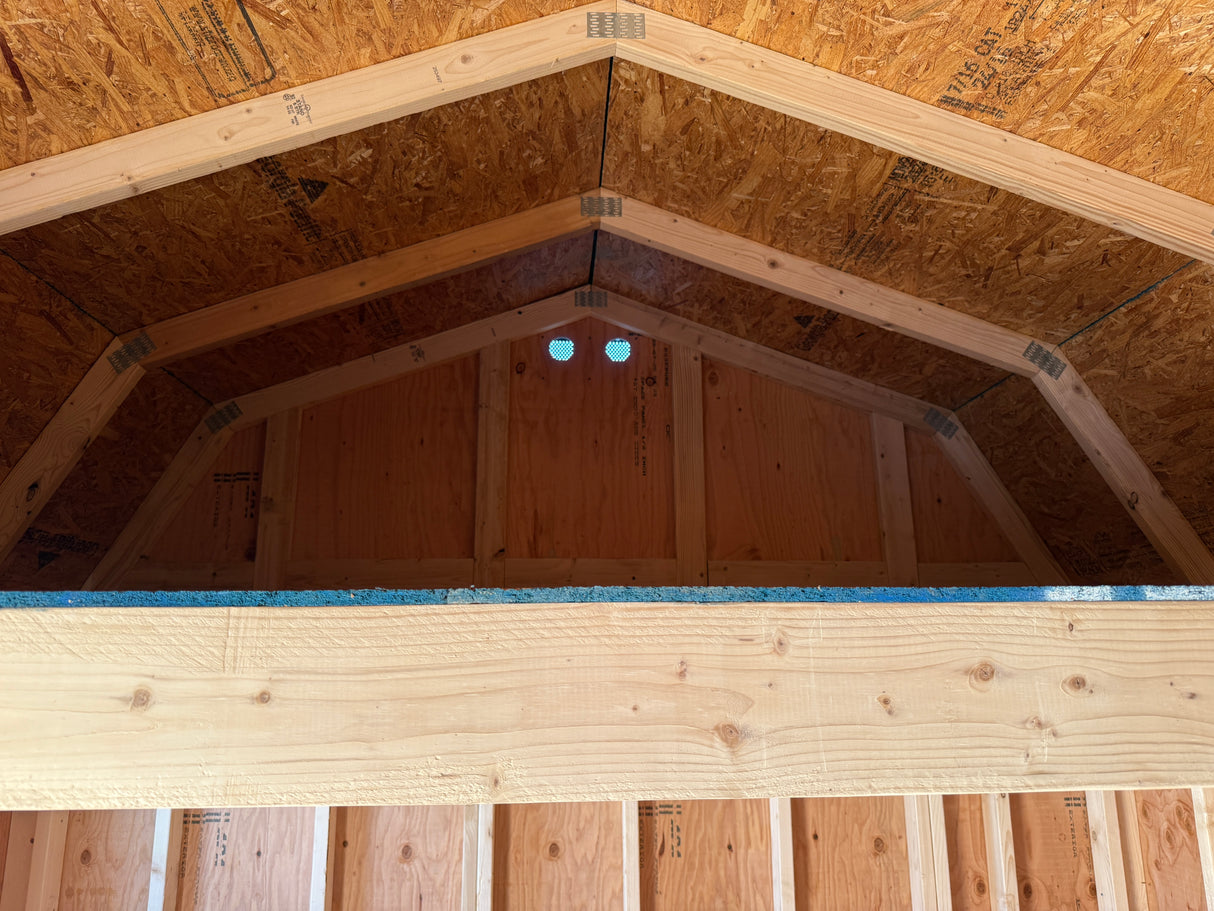 10x16 Lofted Garden Shed - Hampton NE. | NE Sheds