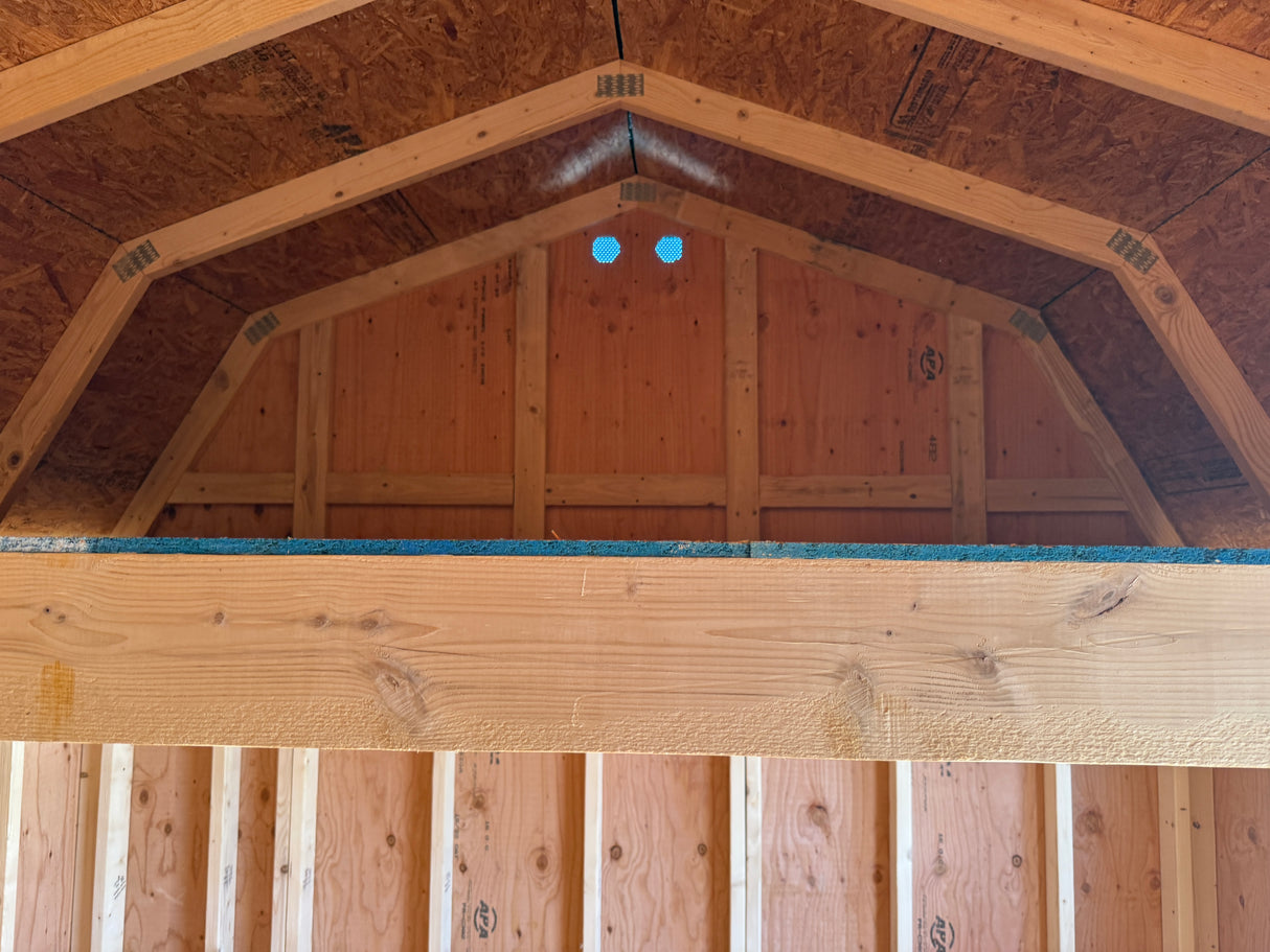 10x16 Lofted Garden Shed - Hampton NE. | NE Sheds