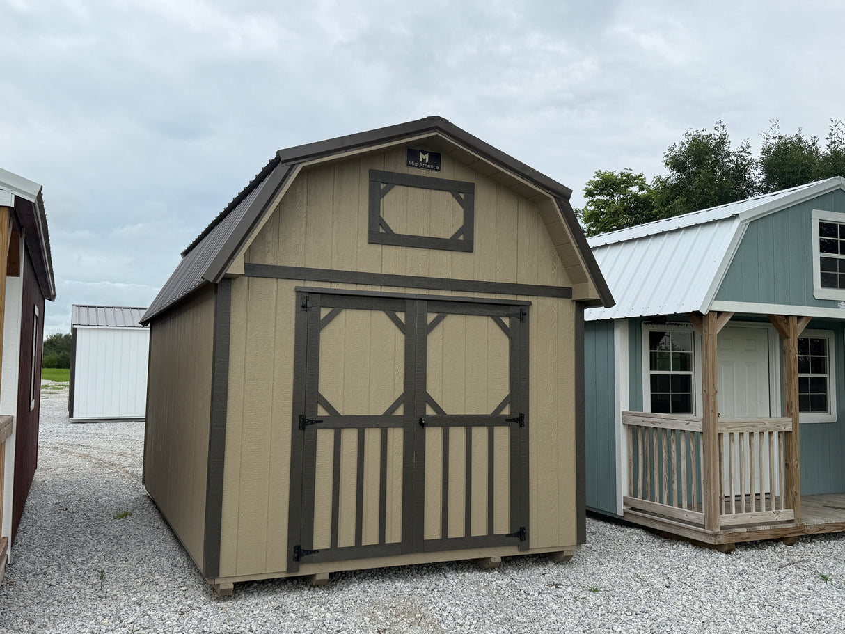 10x16 Lofted Barn - Hampton Nebraska Location | NE Sheds