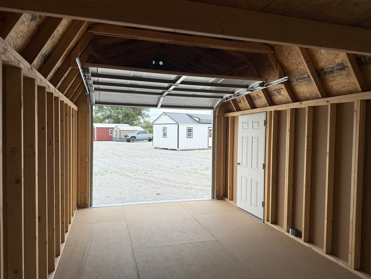 12x24 Lofted Garage - Hampton Nebraska | NE Sheds