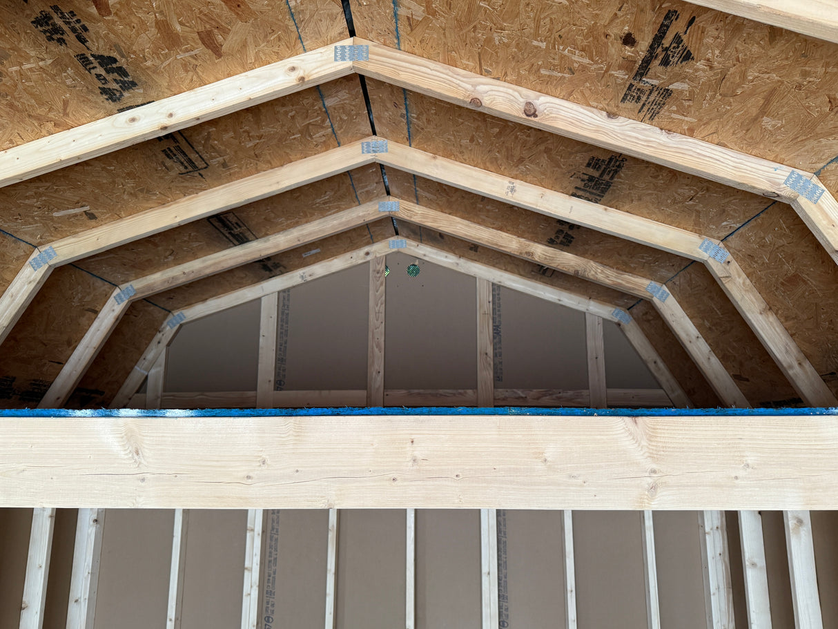 12x24 Lofted Garage - Hampton Nebraska | NE Sheds