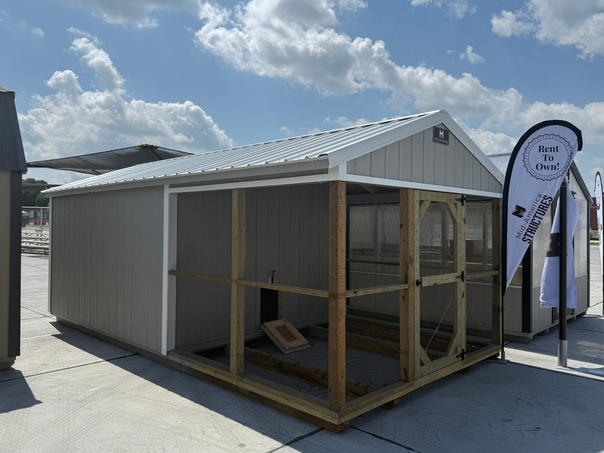 10x20 Chicken Coop - 2025 Nebraska State Fair | NE Sheds