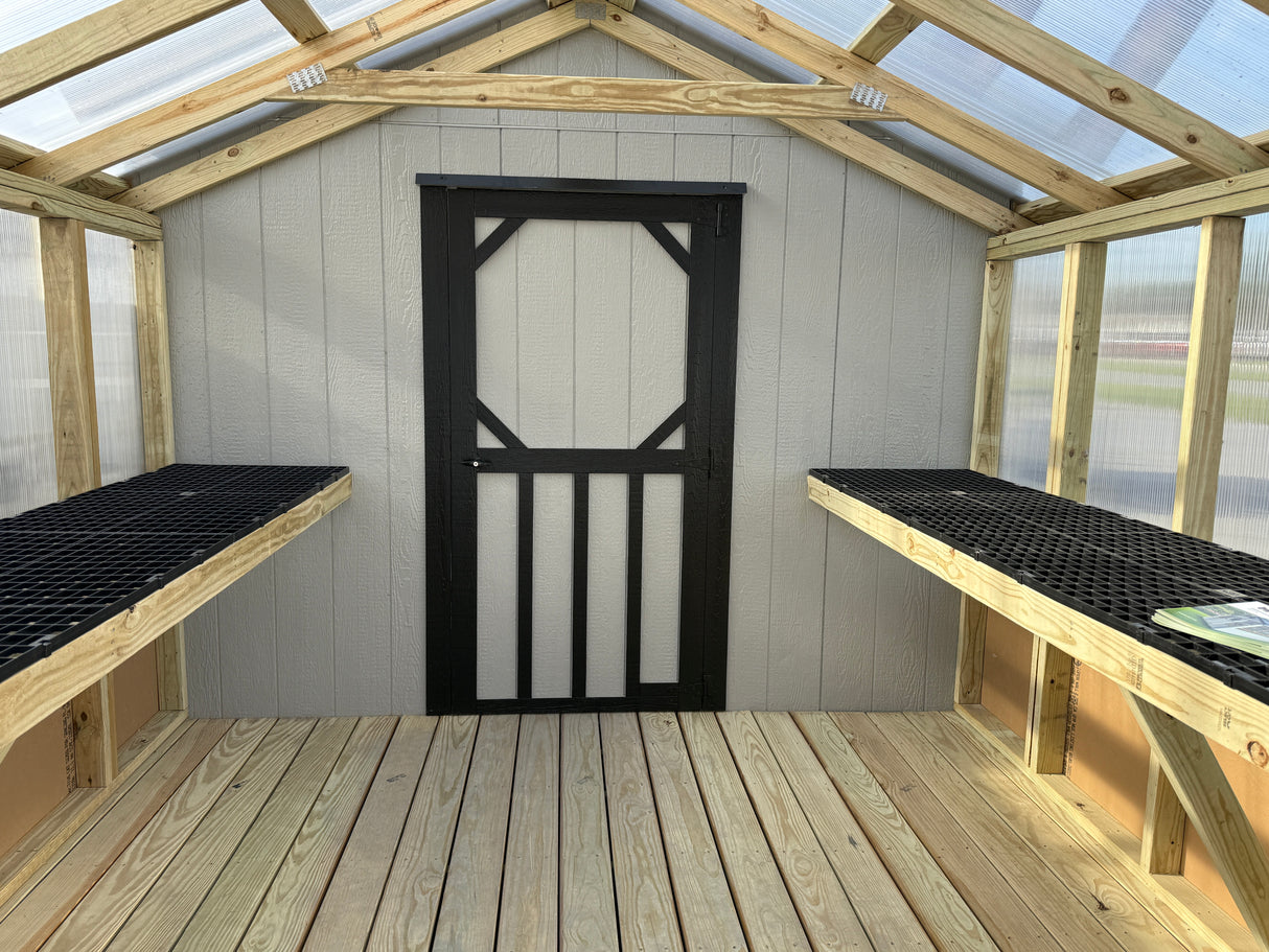 SOLD 10x22 Green House/Shed Combo - 2025 Nebraska State Fair | NE Sheds