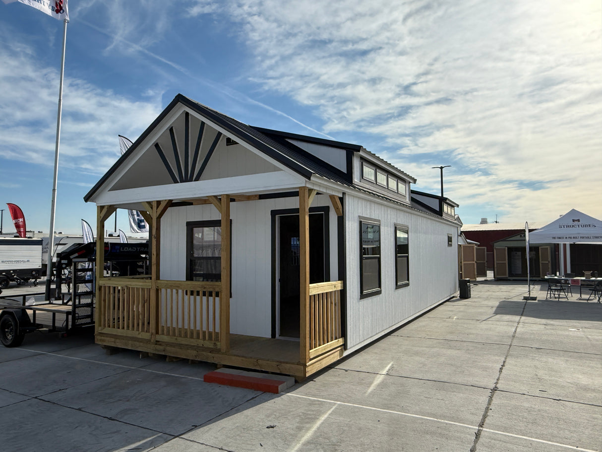 14x40 Swiss Cabin - 2025 Nebraska State Fair | NE Sheds