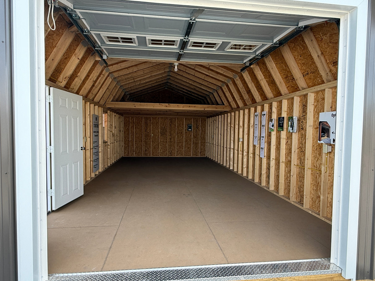 14x32 Lofted Garage - 2025 State Fair Special | NE Sheds