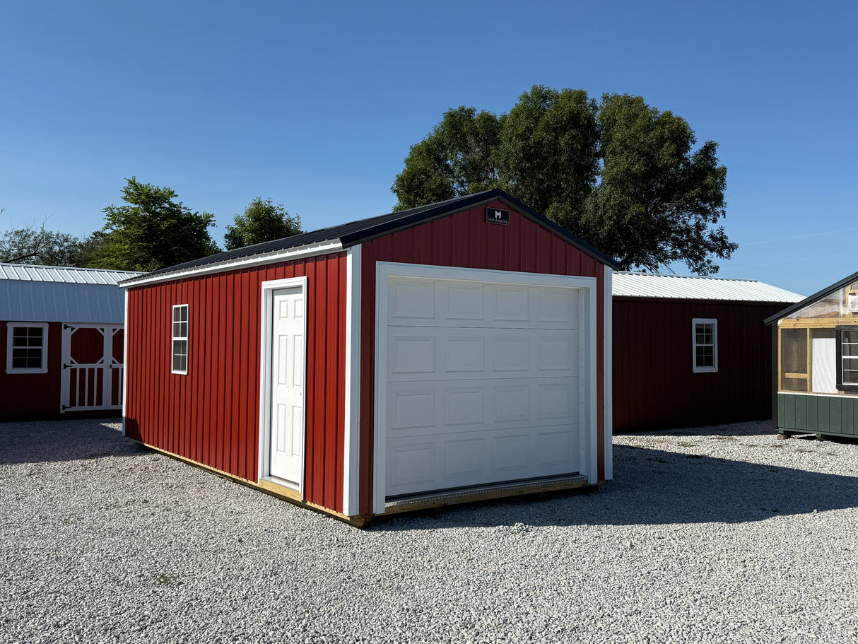 12x24 Garage (metal) - Hampton Nebraska | NE Sheds