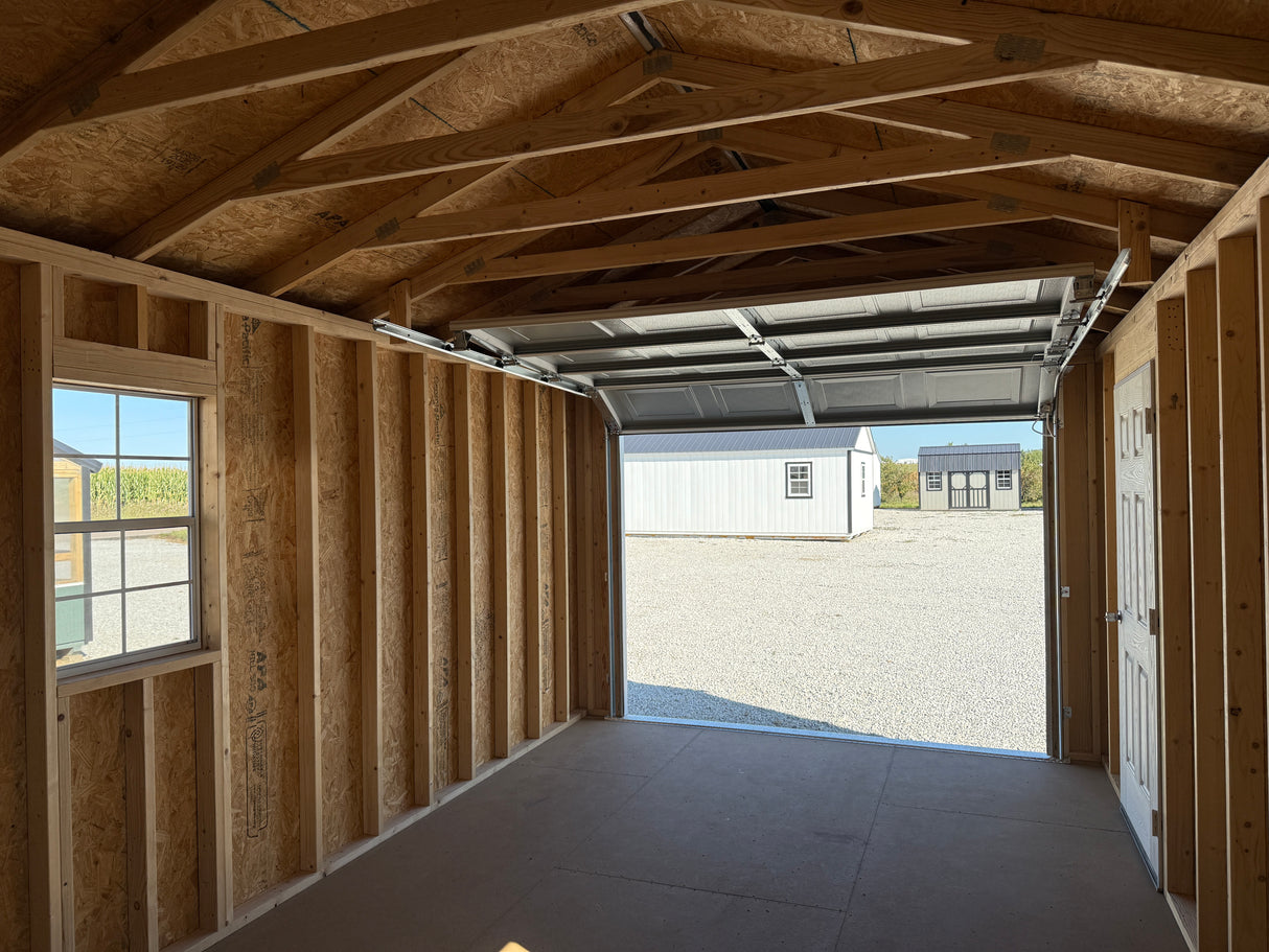 12x24 Garage (metal) - Hampton Nebraska | NE Sheds