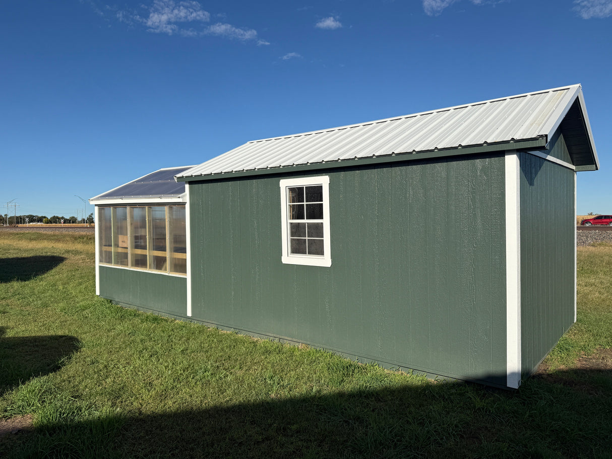 10x26 Greenhouse Combo - Alda Nebraska | NE Sheds
