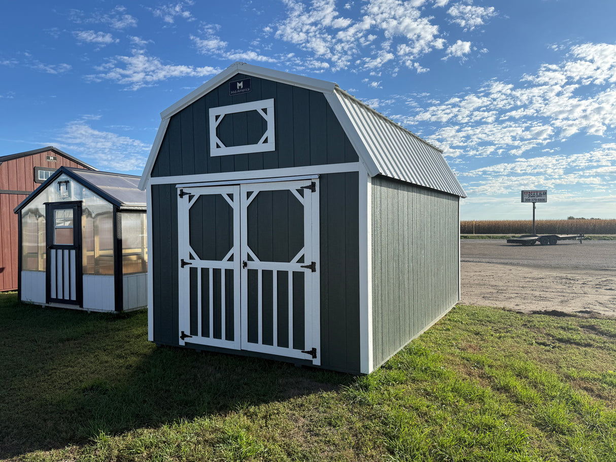 10x16 Lofted Barn - Alda, Nebraska Location | NE Sheds