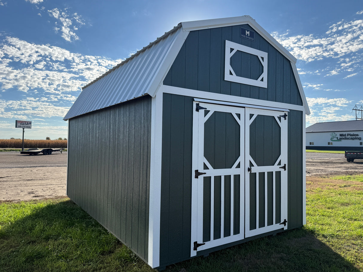 10x16 Lofted Barn - Alda, Nebraska Location | NE Sheds