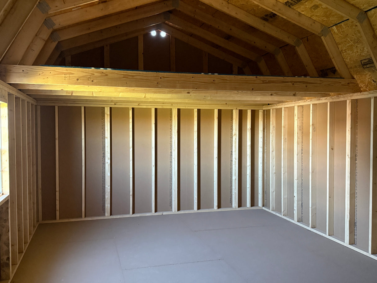 14x24 Lofted Garage - Alda, Nebraska Location | NE Sheds