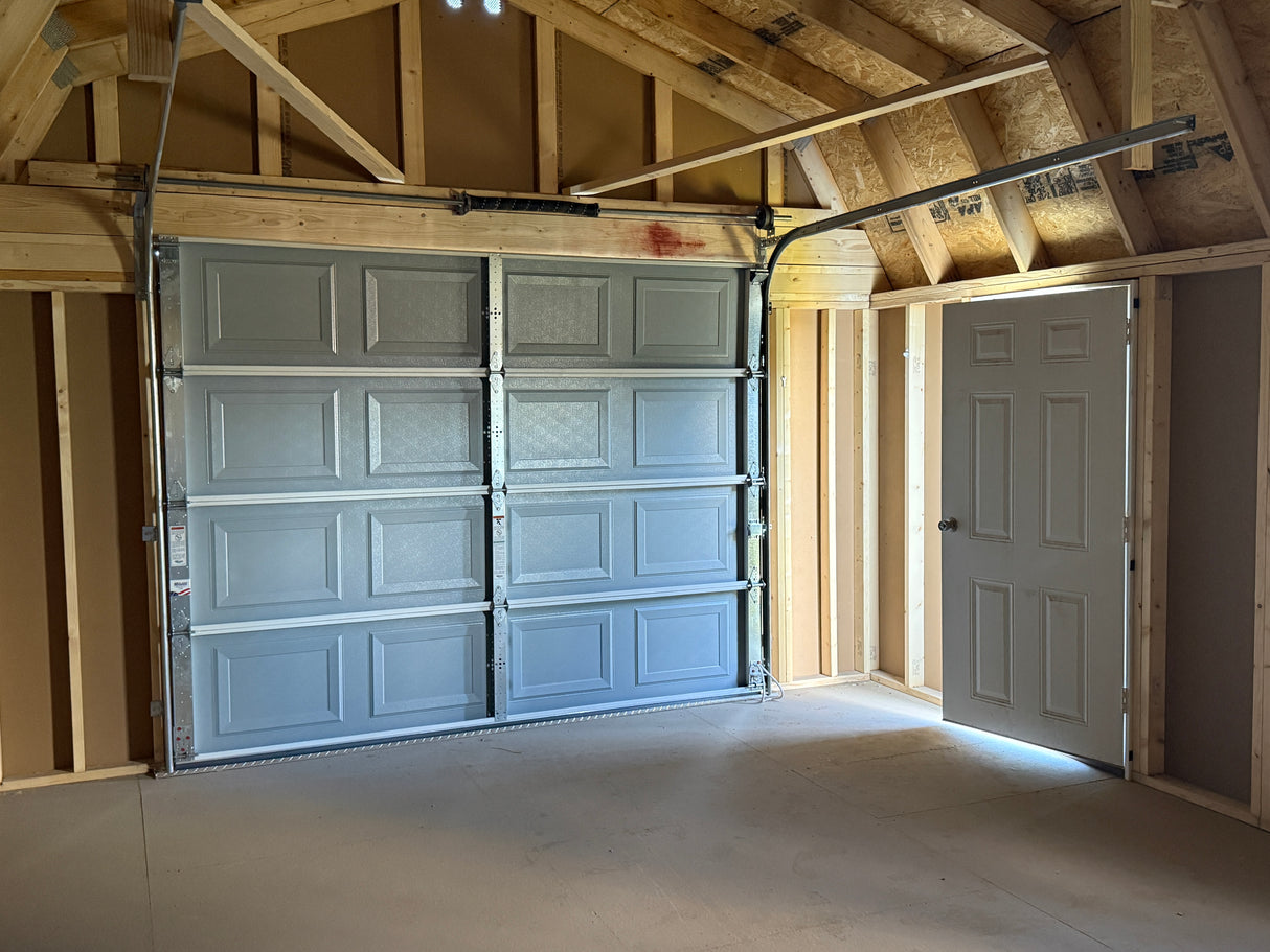 14x24 Lofted Garage - Alda, Nebraska Location | NE Sheds