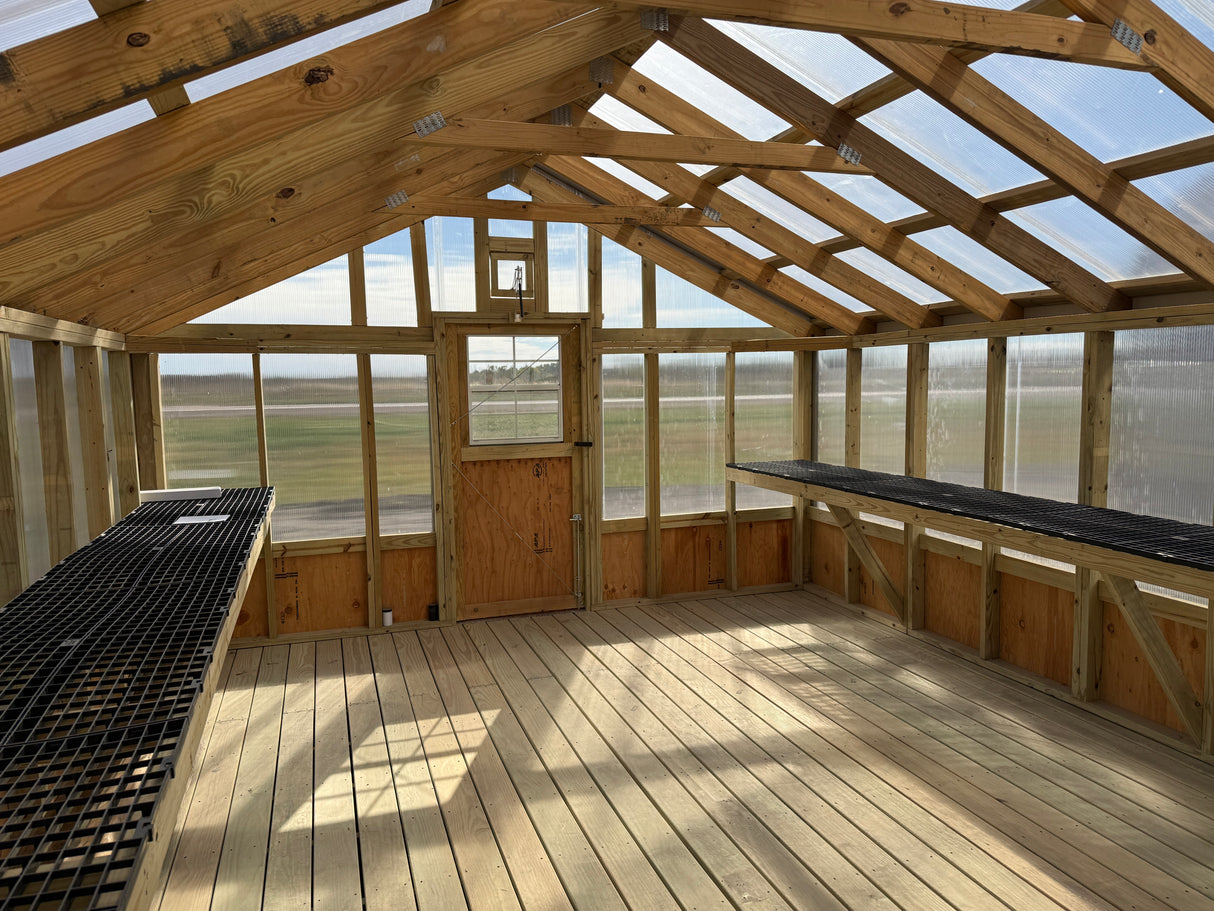 14x20 Green House - Hampton Nebraska | NE Sheds