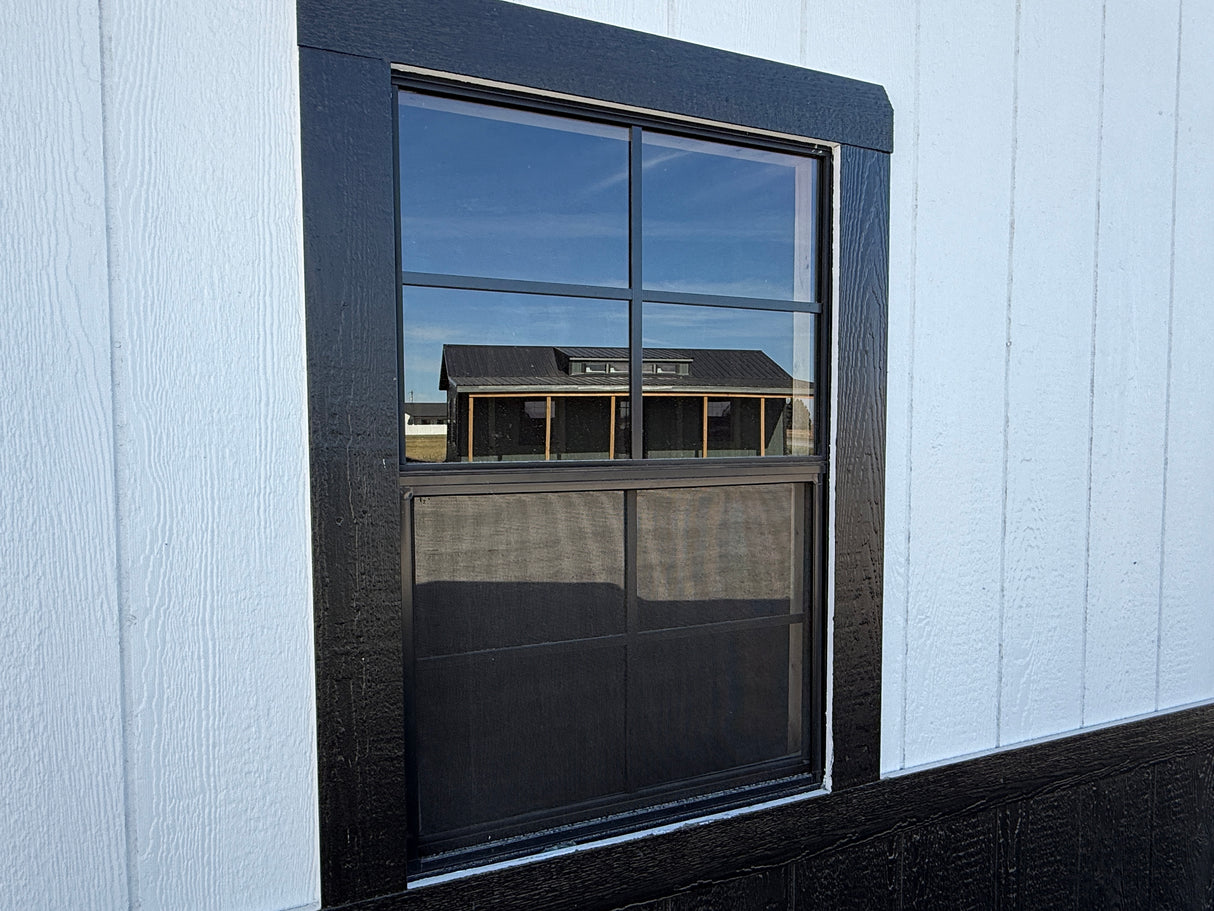 24x12 Country Barn - Hampton Nebraska Location | NE Sheds