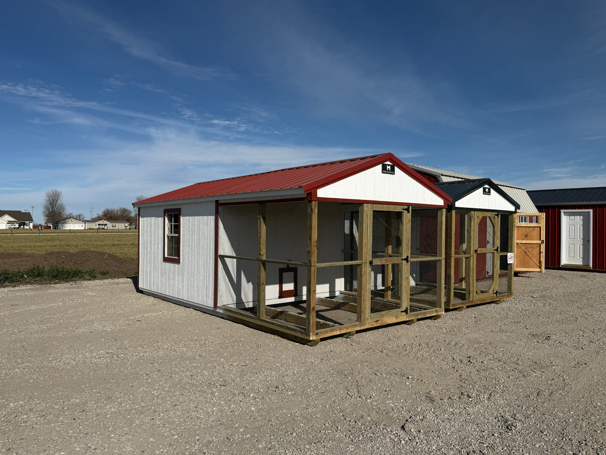 10x20 Chicken Coop - Hampton Nebraska Location | NE Sheds