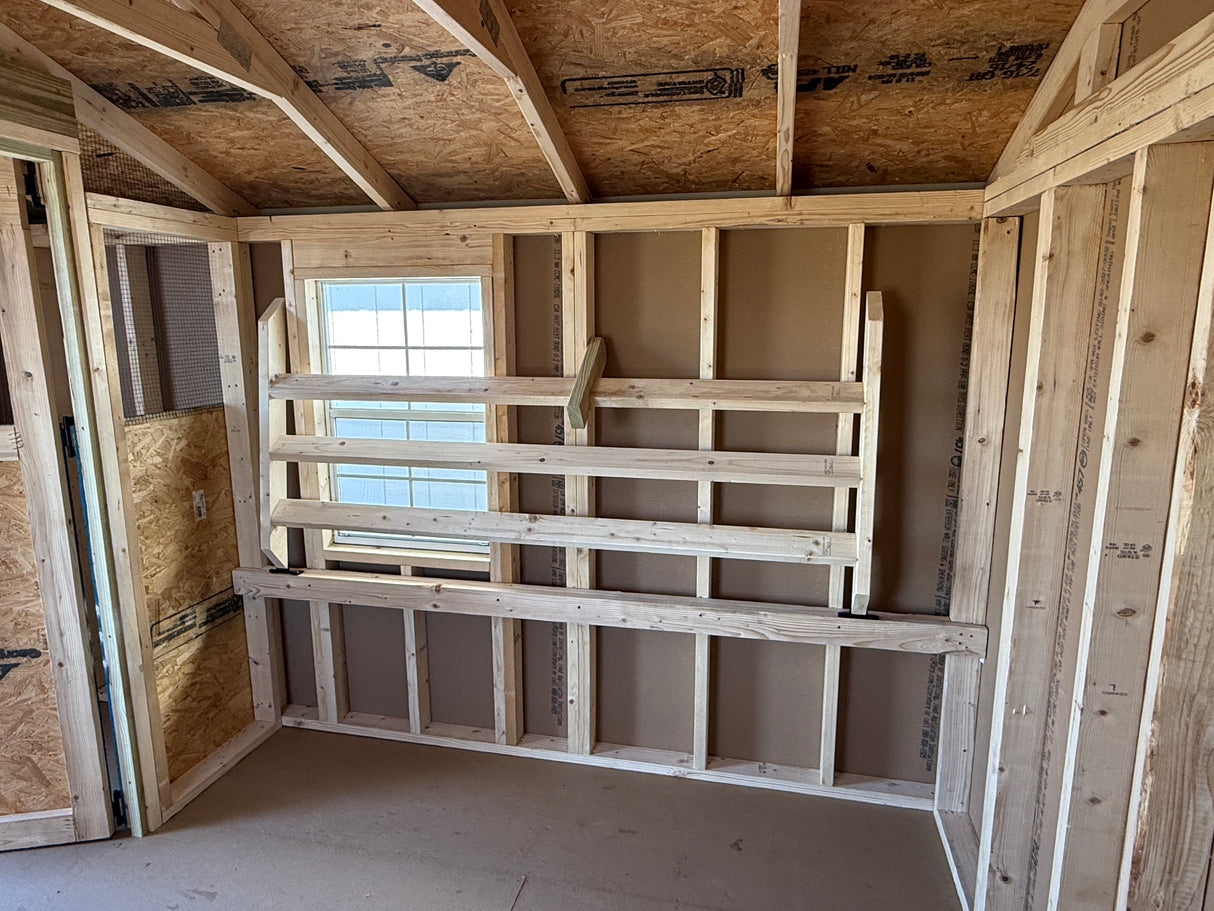 10x20 Chicken Coop - Hampton Nebraska Location | NE Sheds